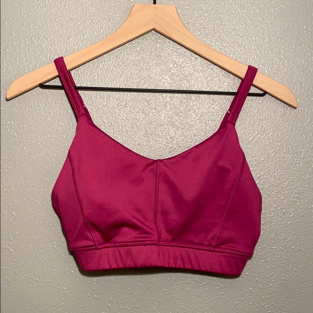 Magenta Sports Bra